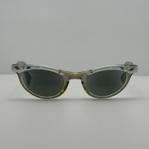 American Optical Eyeglasses Eye Glasses Frames 5 1/2 Retro Vintage Cat Eye 44-22 main image 5